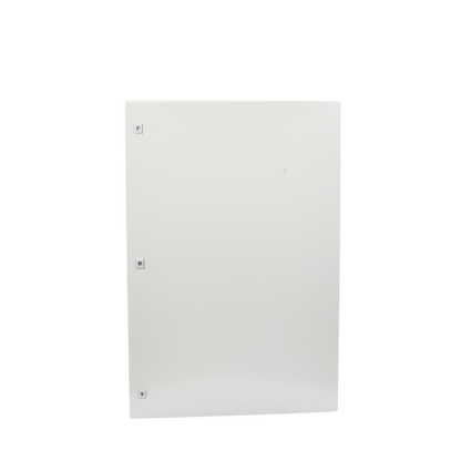 Gabinete de Acero IP66 Uso en Intemperie (800 x 1200 x 400 mm) con Placa Trasera Interior Metálica y Compuerta Inferior Atornillable (Incluye Chapa y Llave).
