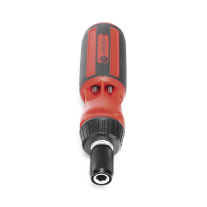 Desarmador 6 en 1 con Mango de Agarre Plástico (Torx #10 y #20, Hexagonal #5, PH0, PH2, Plana #5)