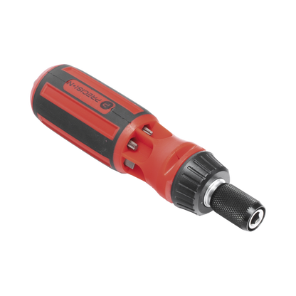 Desarmador 6 en 1 con Mango de Agarre Plástico (Torx #10 y #20, Hexagonal #5, PH0, PH2, Plana #5)