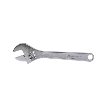 Llave Ajustable (Perico) de 20.5 cm (10”). Apertura máxima de Mordaza de 30 mm.