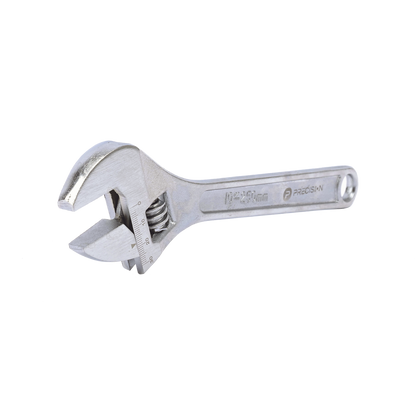 Llave Ajustable (Perico) de 20.5 cm (10”). Apertura máxima de Mordaza de 30 mm.