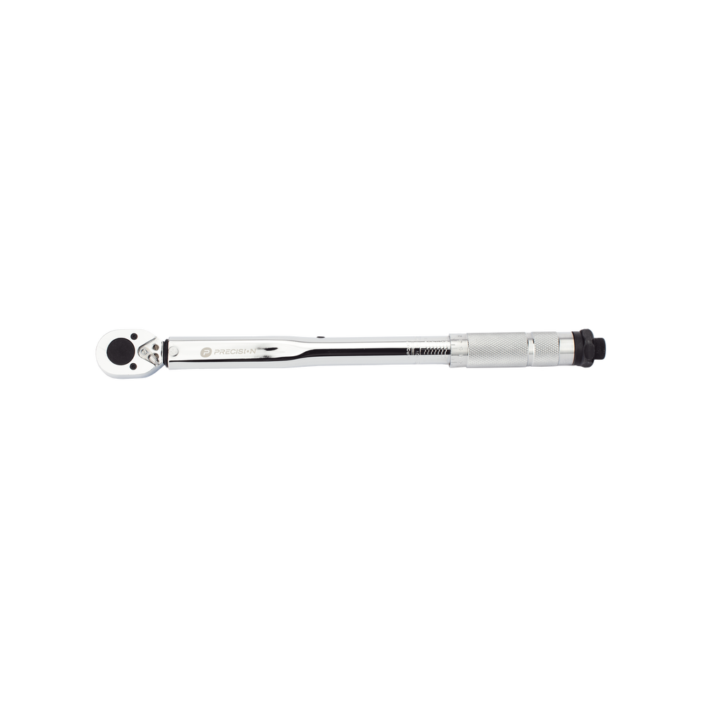 Torquímetro o Llave Dinamométrica Ajustable con Matraca de Trueno 3/8", 19-110Nm