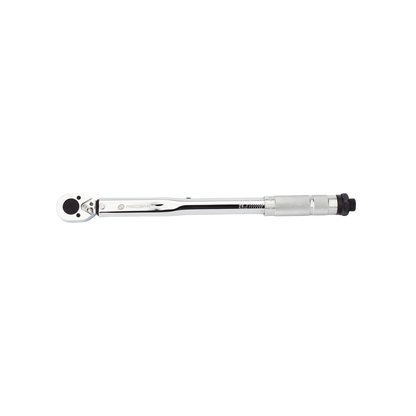 Torquímetro o Llave Dinamométrica Ajustable con Matraca de Trueno 3/8", 19-110Nm