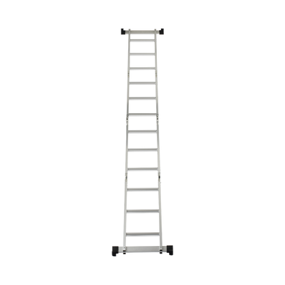 Escalera Multiposiciones de Aluminio de 3.52 Metros, Soporta 150 kg