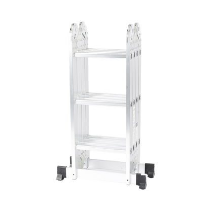 Escalera Multiposiciones de Aluminio de 3.52 Metros, Soporta 150 kg