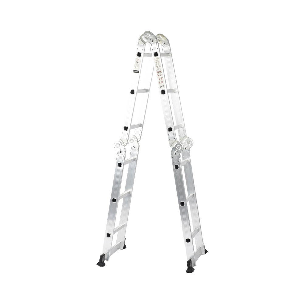 Escalera Multiposiciones de Aluminio de 3.52 Metros, Soporta 150 kg
