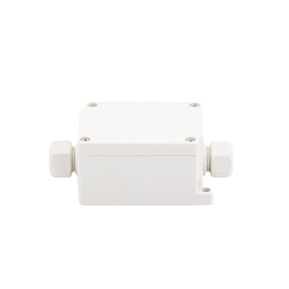 Caja de Conexión Exterior con Conexión Lateral para 4 Líneas (doble tornillo). Incluye Glándulas.
