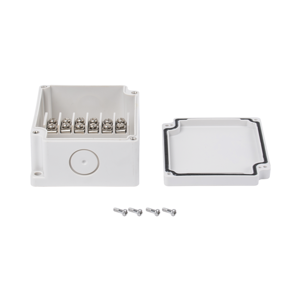Cajas de Interconexión  con 6 Terminales. De 91 x 75 x 43 mm