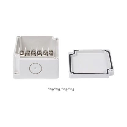 Cajas de Interconexión  con 6 Terminales. De 91 x 75 x 43 mm