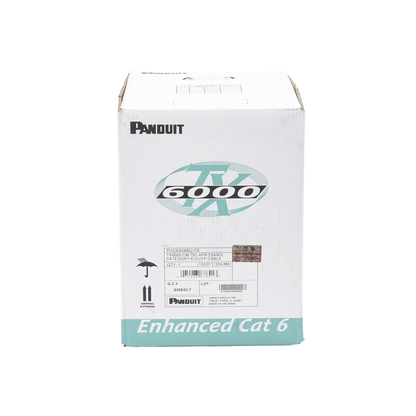 Bobina de Cable UTP 305 Metros (1000 Pies) de Cobre, TX6000? PanNet, Reelex, Azul, Categor�a 6 Mejorado (23 AWG), PVC (CM), de 4 Pares