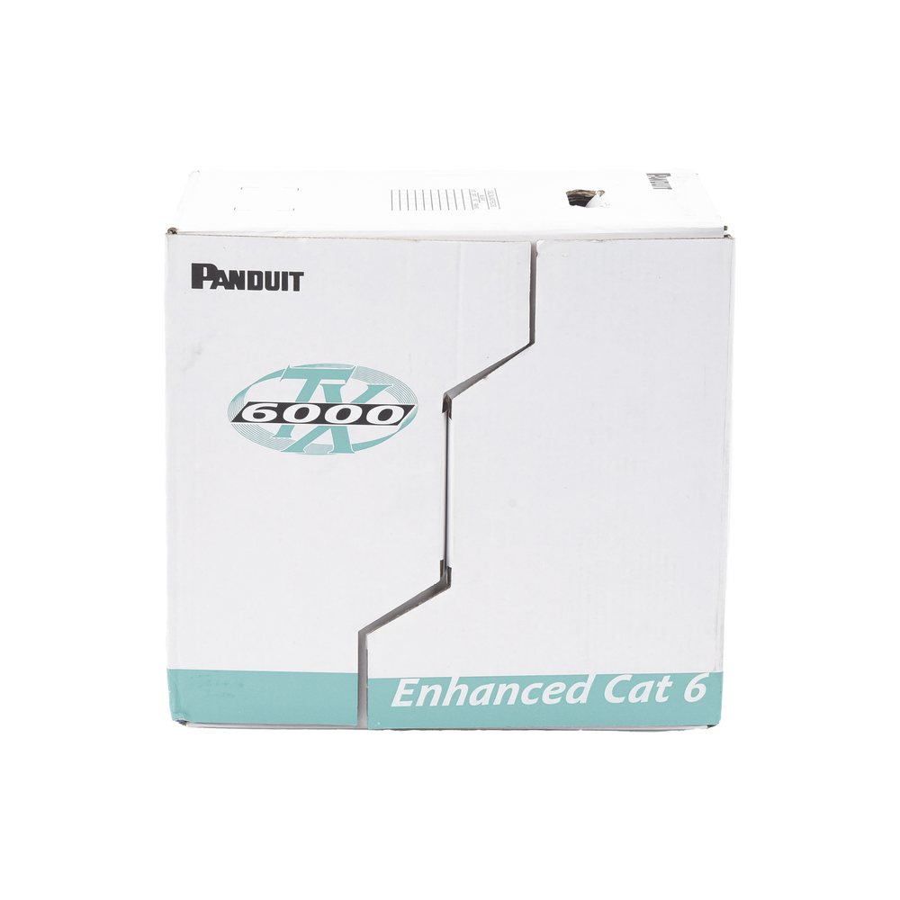 Bobina de Cable UTP 305 Metros (1000 Pies) de Cobre, TX6000? PanNet, Reelex, Azul, Categor�a 6 Mejorado (23 AWG), PVC (CM), de 4 Pares