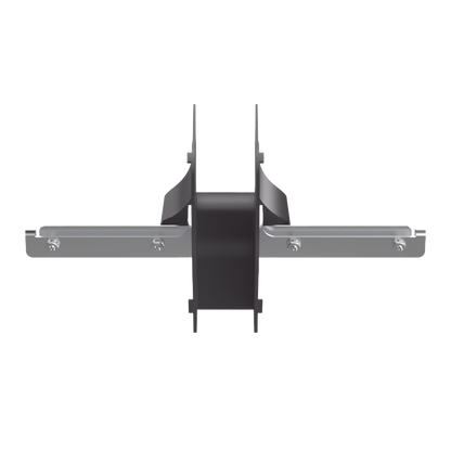 Bajada/Salida de Cables Para  Charola Wire Basket, de 2 in, Con Control de Radio de Curvatura, Color Negro