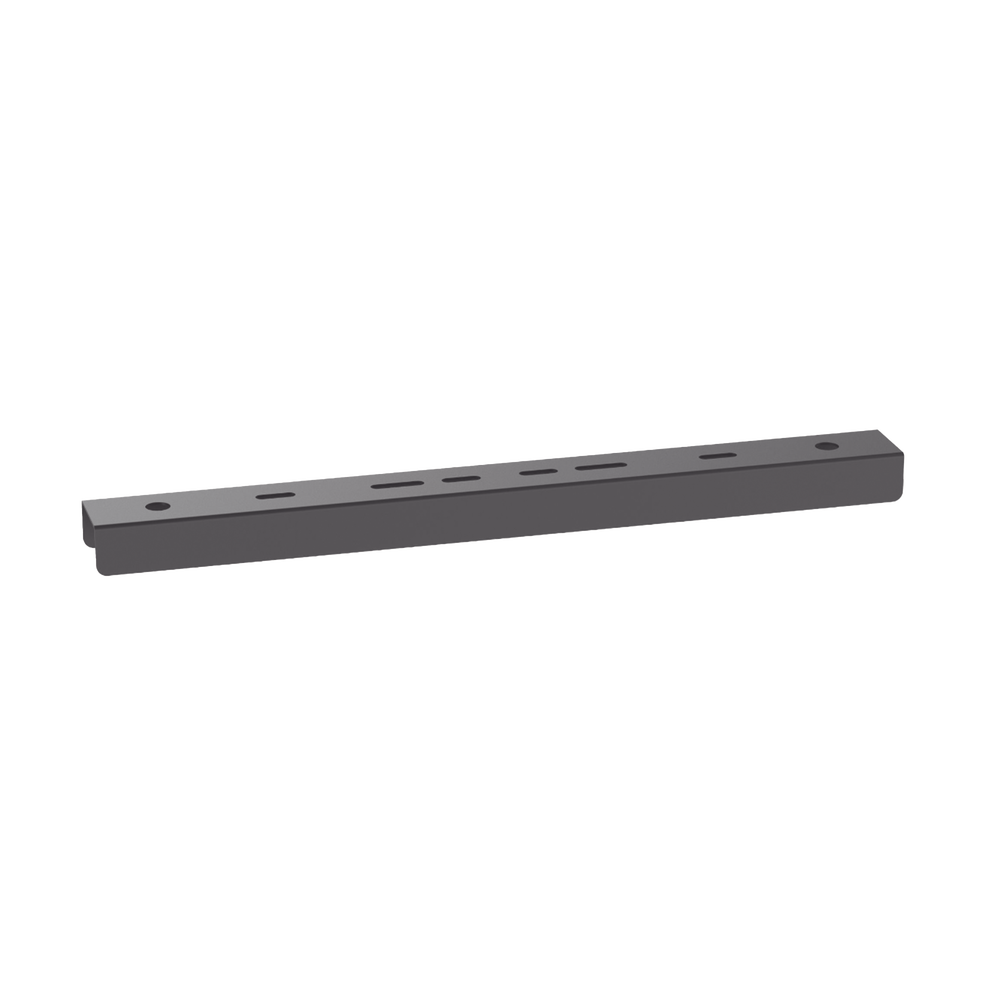 Soporte Tipo Trapecio Para Charola Wire Basket, Hasta 12 in (300 mm) de Ancho, Uso con Varillas Roscadas de 1/2 in, Color Negro