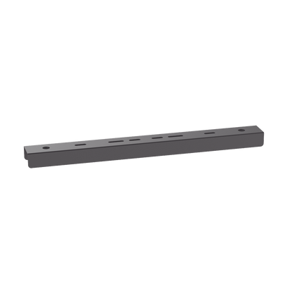 Soporte Tipo Trapecio Para Charola Wire Basket, Hasta 12 in (300 mm) de Ancho, Uso con Varillas Roscadas de 1/2 in, Color Negro
