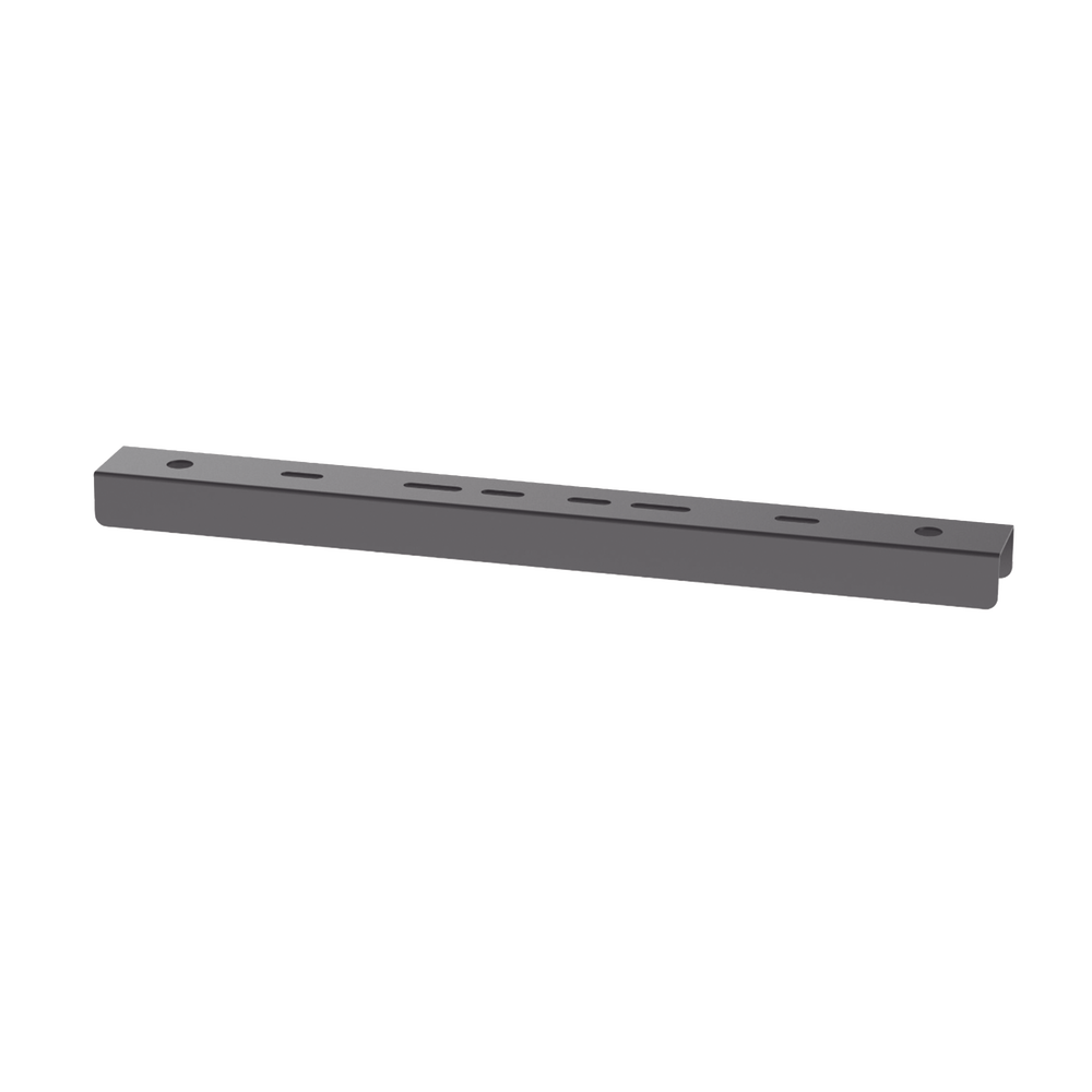 Soporte Tipo Trapecio Para Charola Wire Basket, Hasta 12 in (300 mm) de Ancho, Uso con Varillas Roscadas de 1/2 in, Color Negro