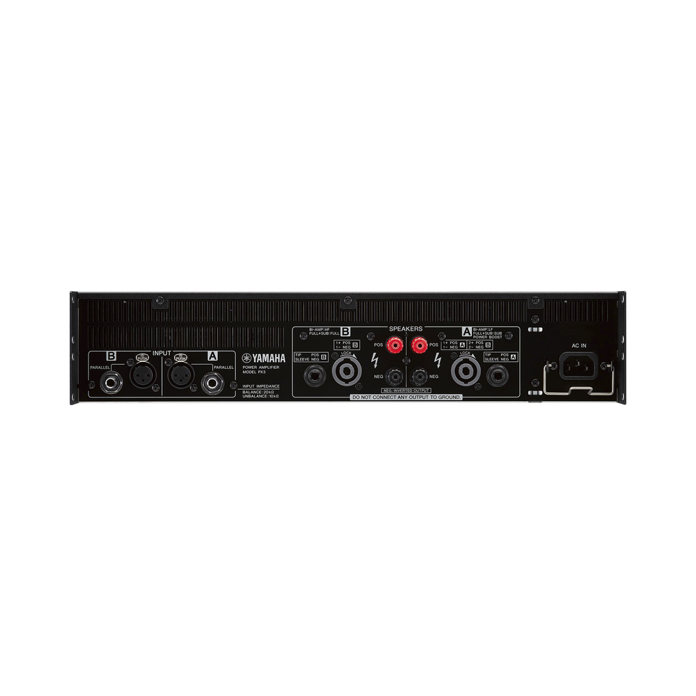 Amplificador de audio Clase D | 300 W x 2 a 8&Omega; | 500 W x 2 a 4&Omega;. | Baja Impedancia | Procesamiento Inteligente