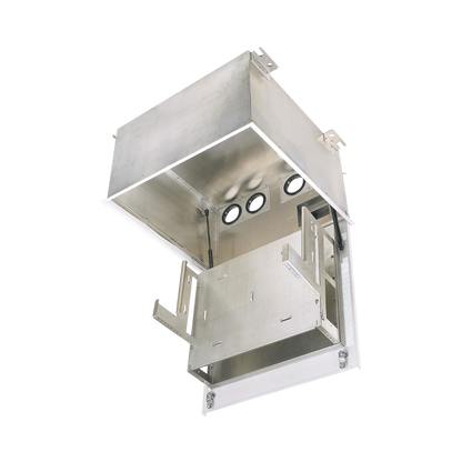 Gabinete de Techo PanZone Premium / 8 UR / Equipo Pasivo / Paneles de Parcheo / Organizador Horizontal / Acceso Frontal / UL2043 Plenum