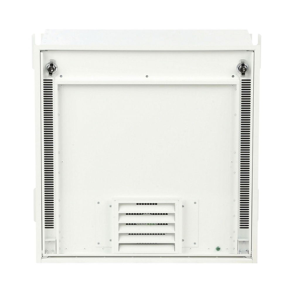 Gabinete PanZone Premium, de Montaje en Techo, Con 2 UR Para Equipo Activo y 6 UR Para Paneles de Parcheo, Fabricado en Acero, Color Blanco