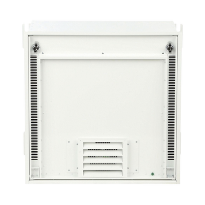 Gabinete PanZone Premium, de Montaje en Techo, Con 2 UR Para Equipo Activo y 6 UR Para Paneles de Parcheo, Fabricado en Acero, Color Blanco