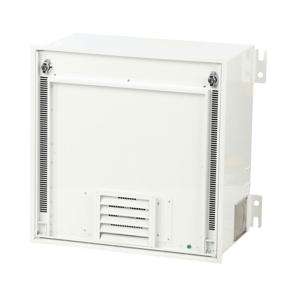 Gabinete PanZone Premium, de Montaje en Techo, Con 2 UR Para Equipo Activo y 6 UR Para Paneles de Parcheo, Fabricado en Acero, Color Blanco