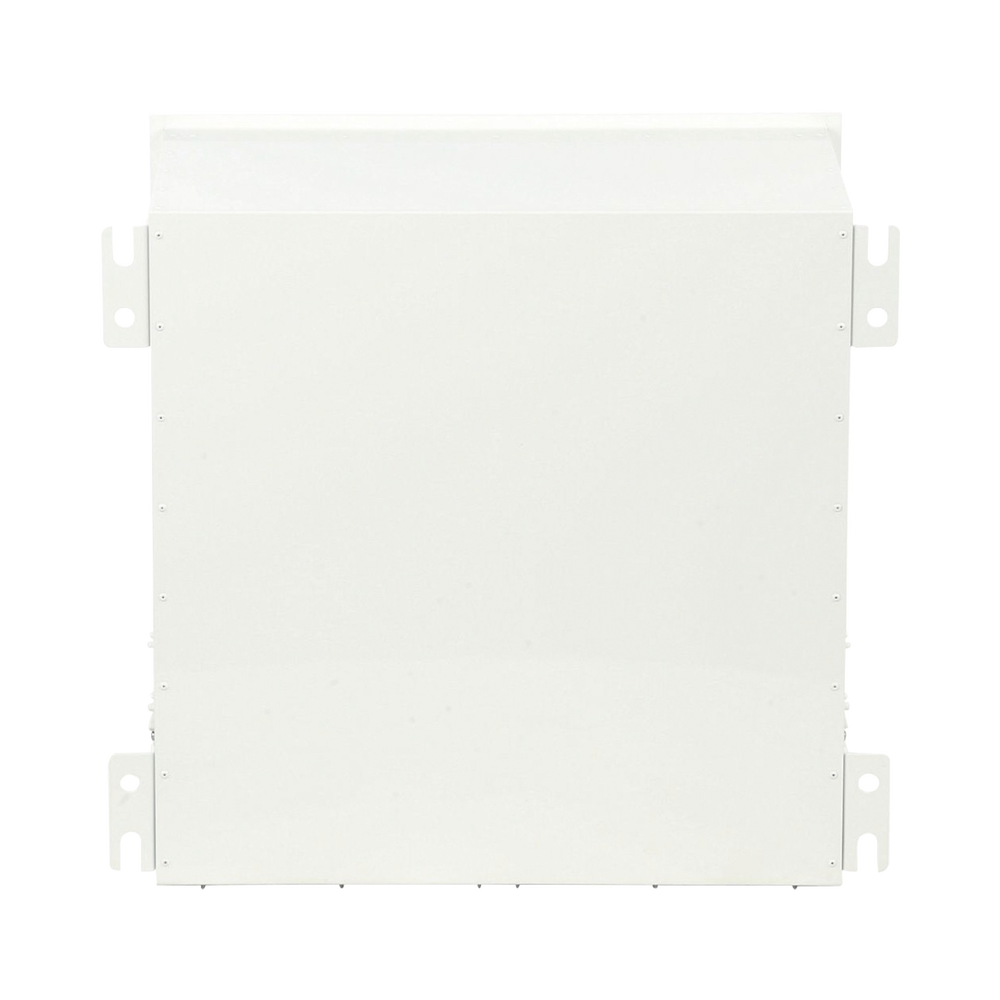 Gabinete PanZone Premium, de Montaje en Techo, Con 2 UR Para Equipo Activo y 6 UR Para Paneles de Parcheo, Fabricado en Acero, Color Blanco