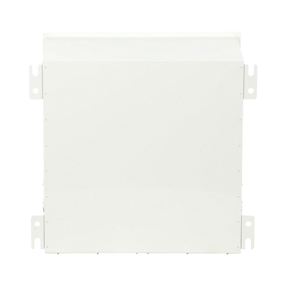 Gabinete PanZone Premium, de Montaje en Techo, Con 2 UR Para Equipo Activo y 6 UR Para Paneles de Parcheo, Fabricado en Acero, Color Blanco