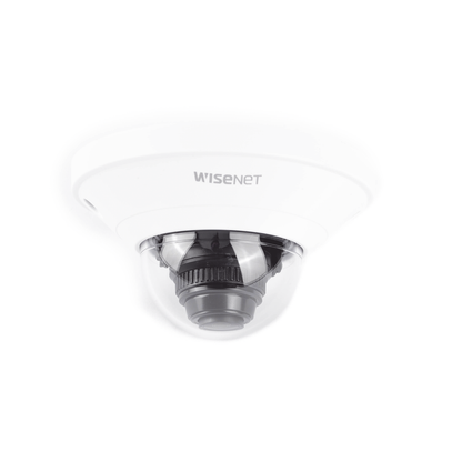 Cámara IP Tipo Mini Domo interior 2 Megapíxel / Lente 2.8 mm / WDR 120db / H.265 & WiseStream / Conteo de personas