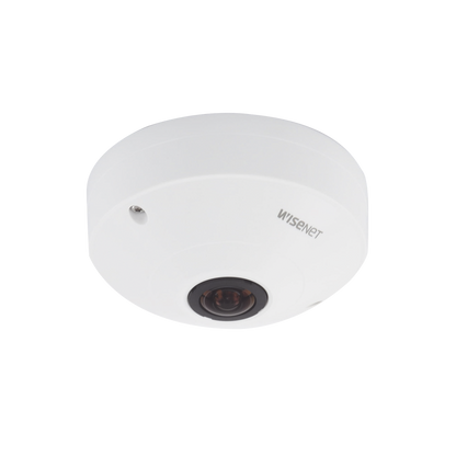Camara IP Fish Eye Interior 6 Megapixel / WDR 120dB / PTZ Digital 8X / Video Analíticos / MicroSD / H.265