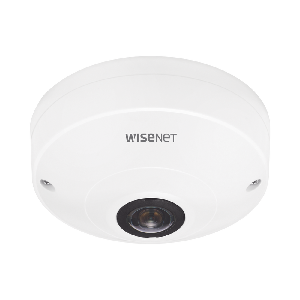 Camara IP Fish Eye Interior 12 Megapixel / WDR 120dB / PTZ Digital 8X / Video Analíticos / MicroSD / H.265
