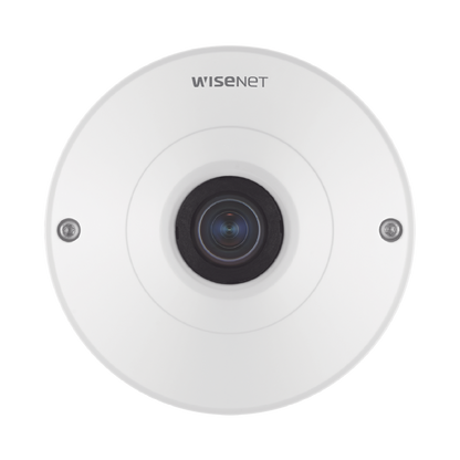 Camara IP Fish Eye Interior 12 Megapixel / WDR 120dB / PTZ Digital 8X / Video Analíticos / MicroSD / H.265