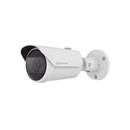 Cámara IP Tipo Bala Antivandálica 5 Megapíxel / Lente Varifocal 3.2 - 10mm / IR 30M / WDR 120db / IP66 / H.265 & WiseStream / Inteligencia Artificial Deteccion de Personas y vehiculos