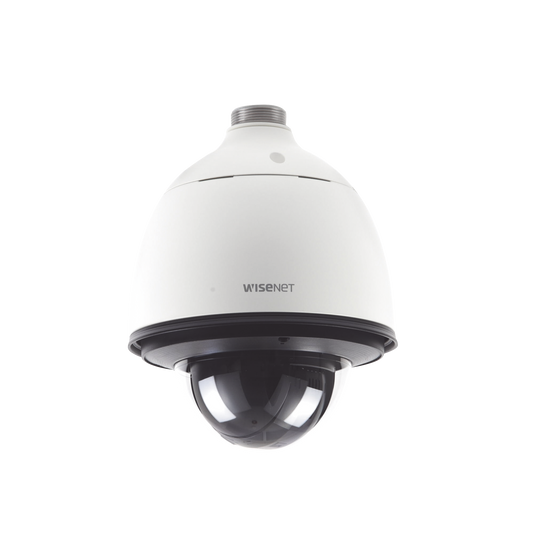 Domo IP PTZ Antivandálico 2MP / Zoom Óptico 23X / H.265 & WiseStream  / WDR 120DB / Exterior IP66