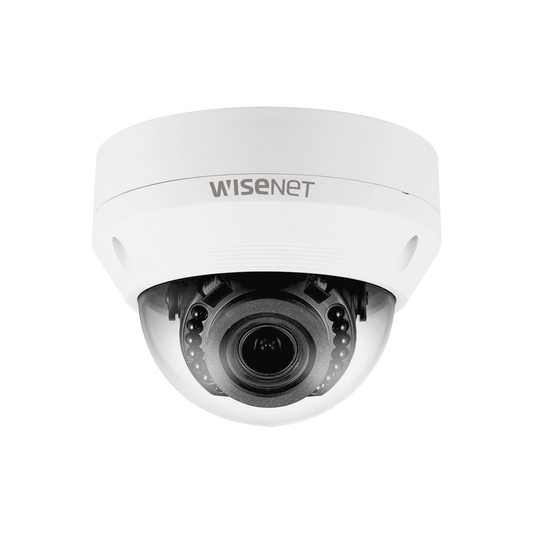 Cámara IP Tipo Domo Antivandálico 2 Megapíxel / Lente Varifocal 2.8-12mm / IR 20M / WDR 120db / Exterior IP66 / H.265 & WiseStream