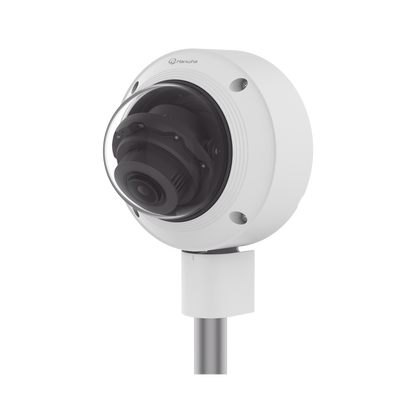 Cámara IP Tipo domo Antivandálica 8 Megapíxel / Lente Varifocal 3.2 - 10mm / IR 30M / WDR 120db / IP66 / H.265 & WiseStream / Inteligencia Artificial Deteccion de Personas y vehiculos