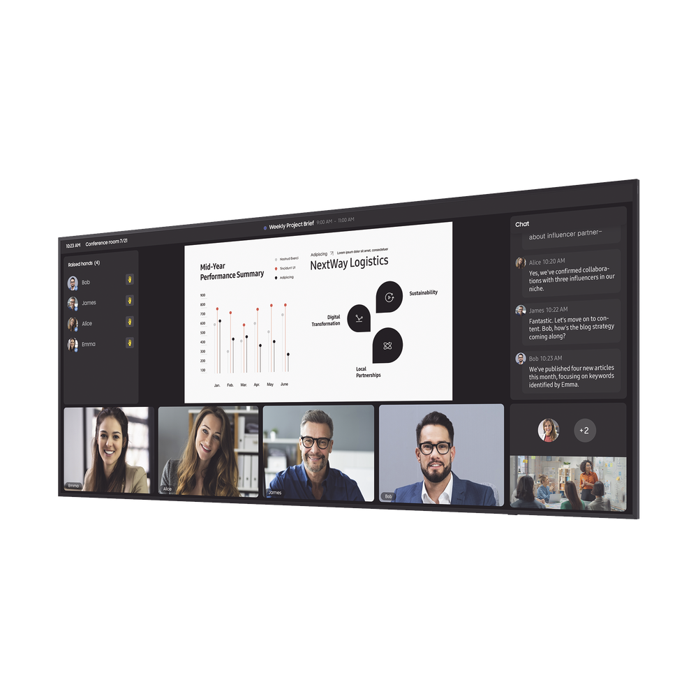 Pantalla Profesional WIDE 105" 5K / Para uso 24/7 / LH105QPD5BGXZA / bocinas integradas / Dimensiones: 2.48 m Largo x 1.06 m alto / Soporta Rotacion de imagen Pivot