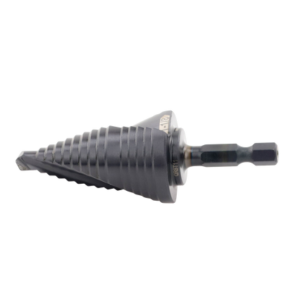 Broca Escalonada 12 en 1, de Liberación Rápida, Acanaladura en Espiral, produce Agujeros de 2-3 cm e Intermedios. 10x más Durable