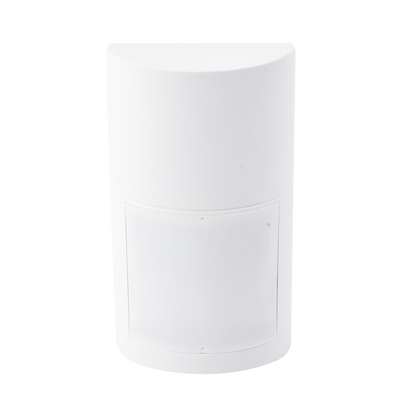 Detector de Movimiento Pasivo / Doble tecnologia (Microondas y PIR) / Altura de montaje 0.8m a 2.7 m  ajustable / Estándar Cableado / 100% Exterior / Compatible con cualquier panel de alarma