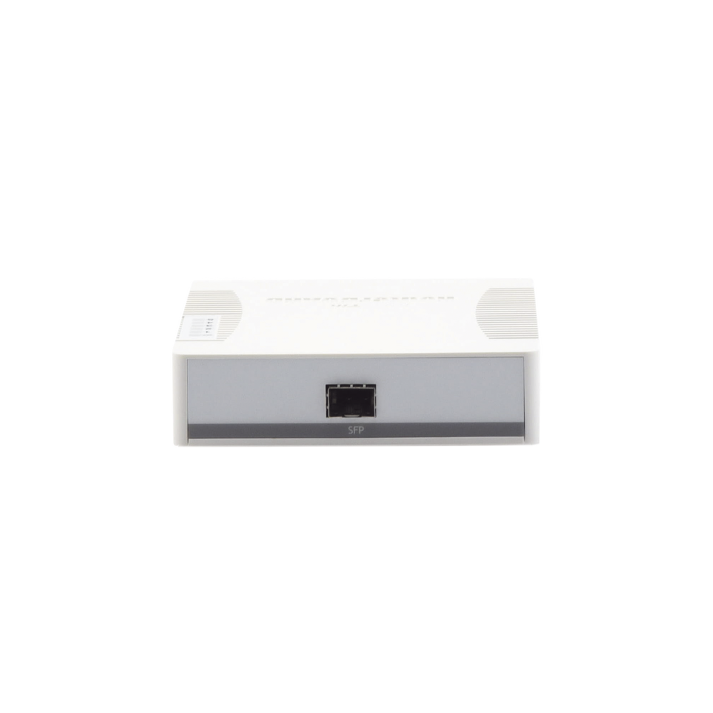 Switch Mikrotik 5 puertos Gigabit Ethernet y 1 SFP