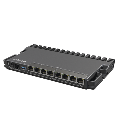 RB5009UPr+S+IN 8 puertos PoE in/out, 1 SFP+, Solo RouterOS v7