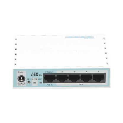 (hEX lite) RouterBoard, 5 Puertos Fast Ethernet