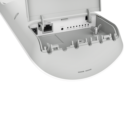 (mANTBox 2 12s) Punto de Acceso PTP y PTMP en 2.4 GHz con Antena Sectorial Integrada de 12 dBi y 120° de Apertura, Hasta 1000 mW de Potencia