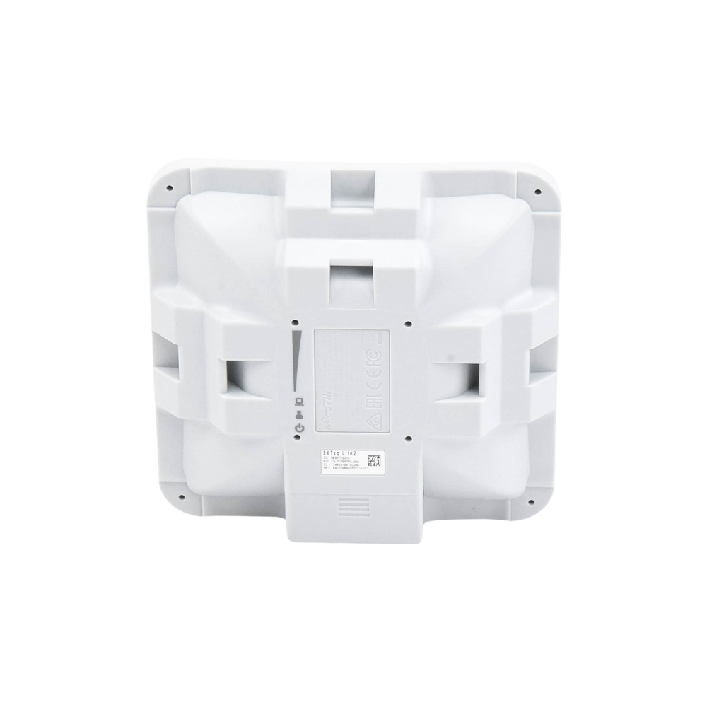 (SXTsq Lite2) Cliente y  PtP  en 2.4 GHz, 802.11b/g/n  con Antena Integrada de 10 dBi, Hasta 1000 mW de Potencia.