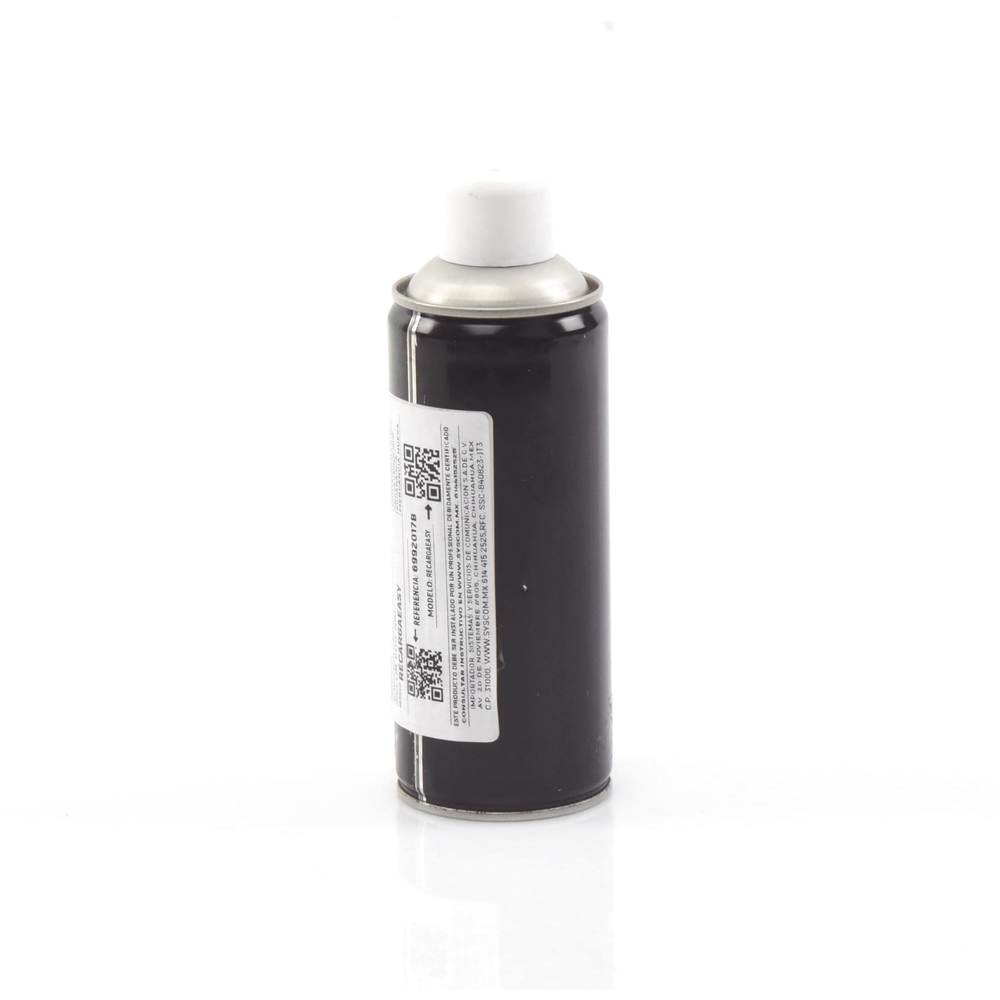 Cilindro de 165ml de Glicol para Generador De Niebla de segunda generacion EASYFOG(Ahora con boquilla direccionable), un solo Disparo genera el agotamiento del cilindro.