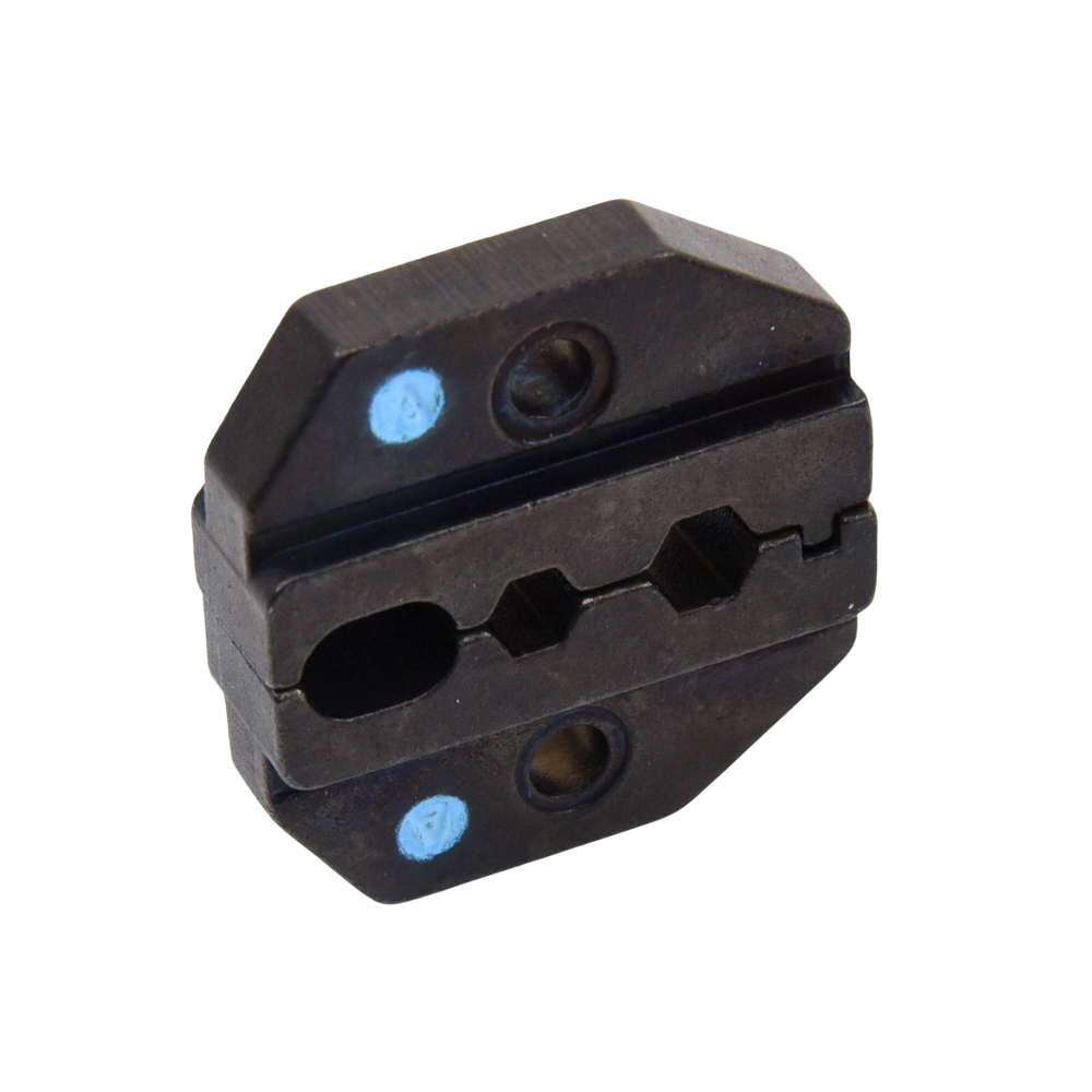 Mordaza para Plegar Conectores de Anillo en RG-58/U, RG-174/U y RG-316/U en tamaños de 0.213", 0.178", 0.068" y 0.042".