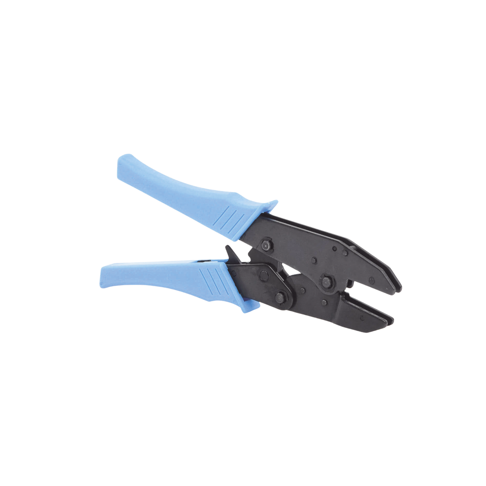 Pinzas Individuales para Plegar Conectores de Anillo. Requiere Juego de Mordarzas de acuerdo al Diámetro del Cable y Tipo de Conector.