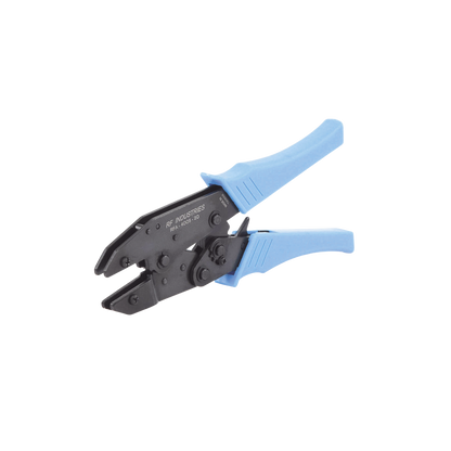 Pinzas Individuales para Plegar Conectores de Anillo. Requiere Juego de Mordarzas de acuerdo al Diámetro del Cable y Tipo de Conector.