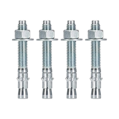 Kit de Anclaje a Piso, Para Rack de 2 o 4 Postes, Fabricado en Acero, 4 Piezas