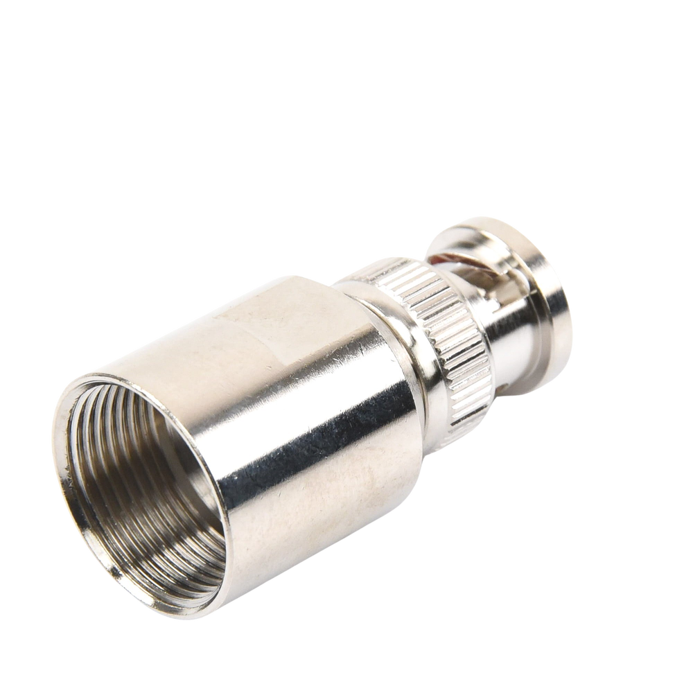 Conector BNC Macho de Rosca para Cables con Conductor Central de AWG-11 ó 13 tipo RG-8/U (8237), RG-213/U (8267), RG-214 (8268).