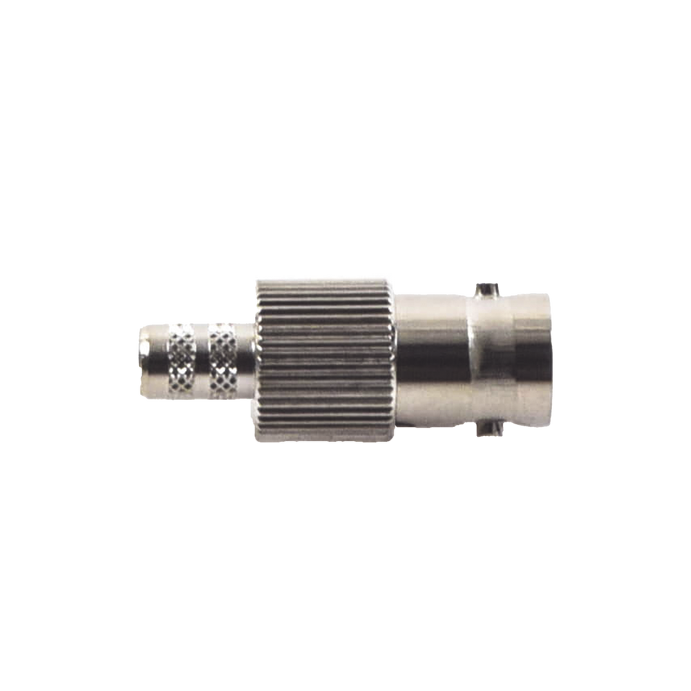 Conector BNC Hembra de Anillo para Cables RG-8/X, LMR-240, 9258, Níquel/ Oro/ Delrin.