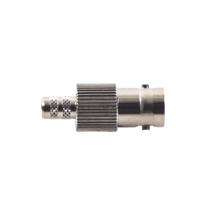 Conector BNC Hembra de Anillo para Cables RG-8/X, LMR-240, 9258, Níquel/ Oro/ Delrin.